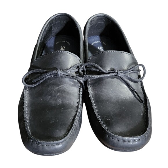 Sperry Top Sider Wave Driver 1-Eye Loafer Mocassin Black Leather Mens Size 11 - Picture 5 of 10